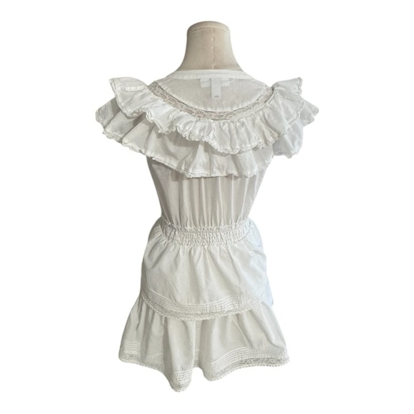 LoveShackFancy x Target Penelope White Double Ruffle
Tiered Dress XXS XS Bridal - Picture 5 of 10